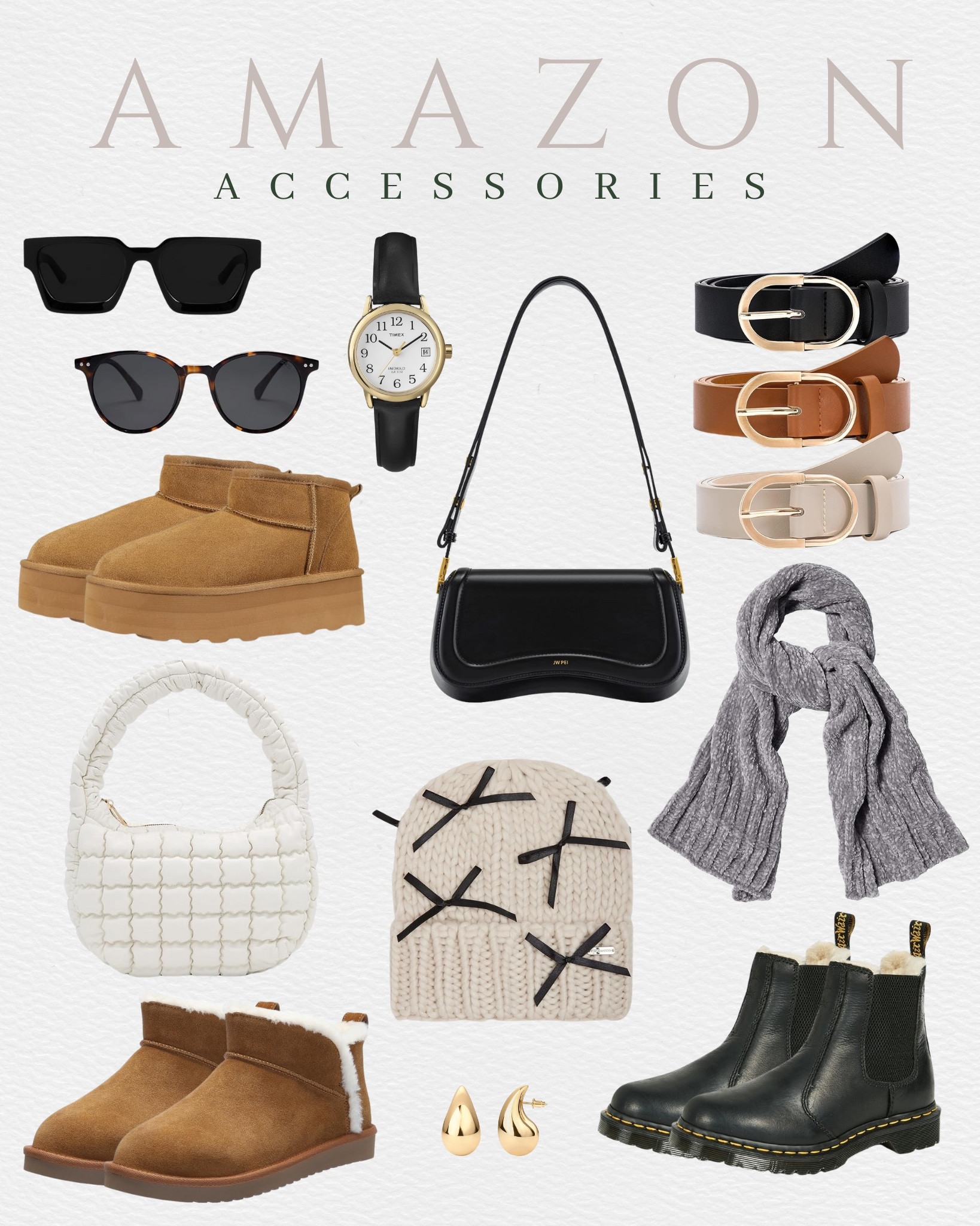 Here are some Amazon accessories you'll want to add to your cart now!

amazon accessories, stylish finds, must-have accessories, trendy accessories, amazon fashion, timeless style, comfy and trendy, seasonal staples, chic accessories, cart essentials, winter accessories, effortless chic, classic looks

#LTKStyleTip #LTKShoeCrush #LTKSeasonal