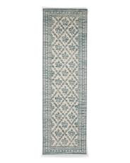 2x8 Wool Blend Floral Runner | TJ Maxx