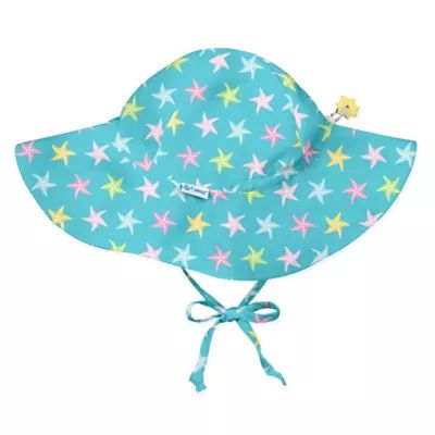 i play.® Size 2-4T Starfish Brim Sun Hat in Aqua | Bed Bath & Beyond