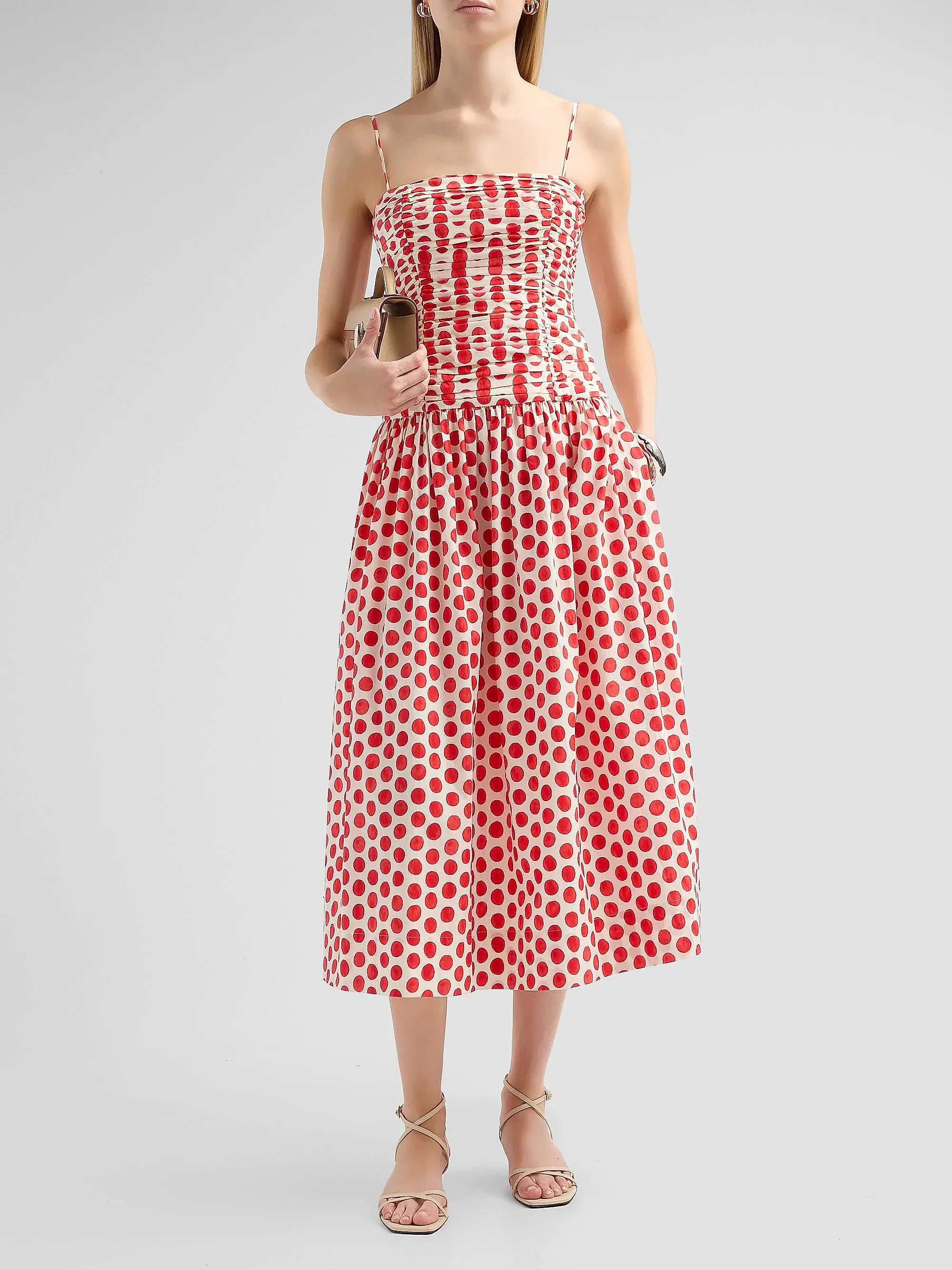 Rahi Ruched Midi Dress | Saks Fifth Avenue