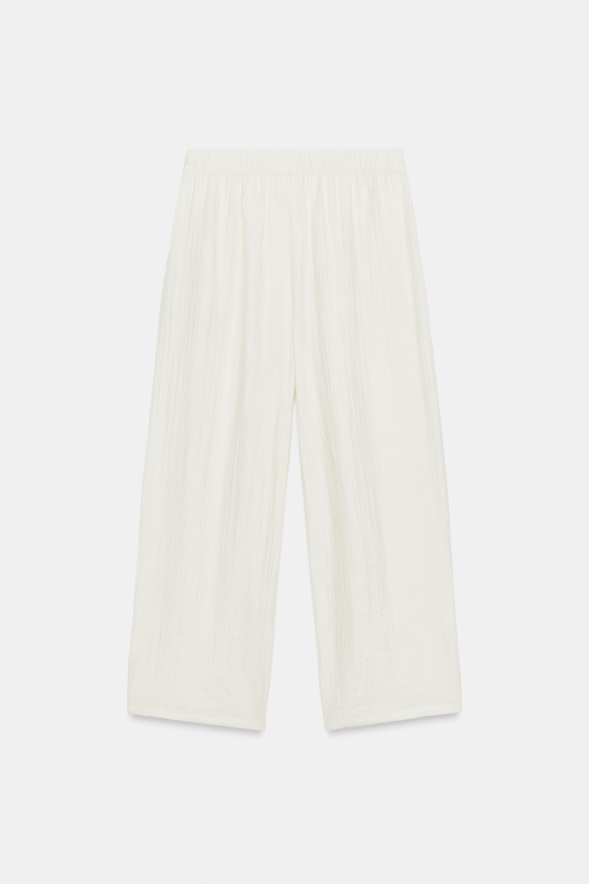 RUSTIC BARREL TROUSERS | Zara UK