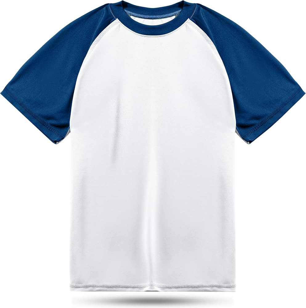 Kanu Surf Boys' Short Sleeve UPF 50+ Rashguard Swim Shirt | Amazon (US)