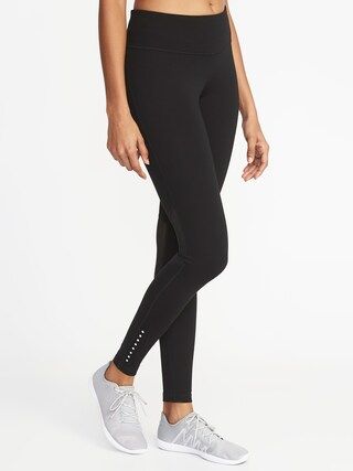 Mid-Rise Elevate Lightweight Compression Run Leggings for Women | Old Navy (US)