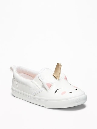 Unicorn Slip-Ons For Toddler Girls | Old Navy US