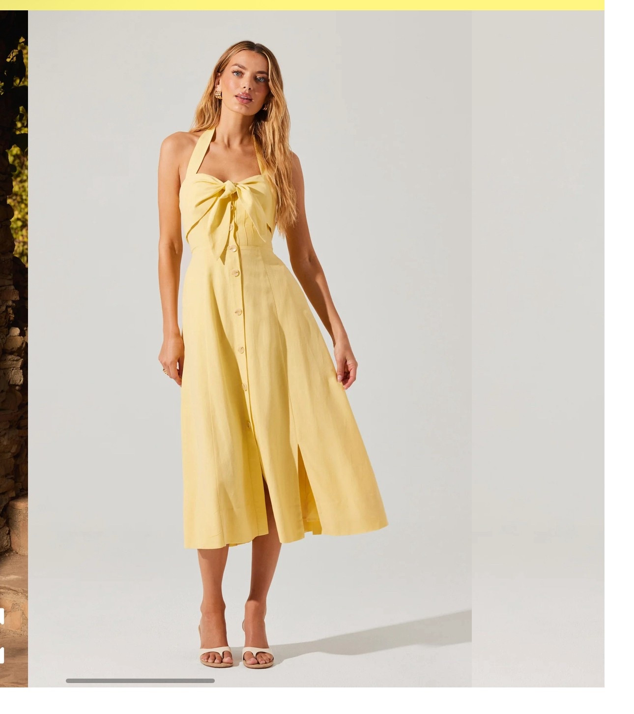This gorgeous dress will take you on vacation and beyond! Comes in butter yellow and cornflower blue 

#LTKTravel #LTKStyleTip