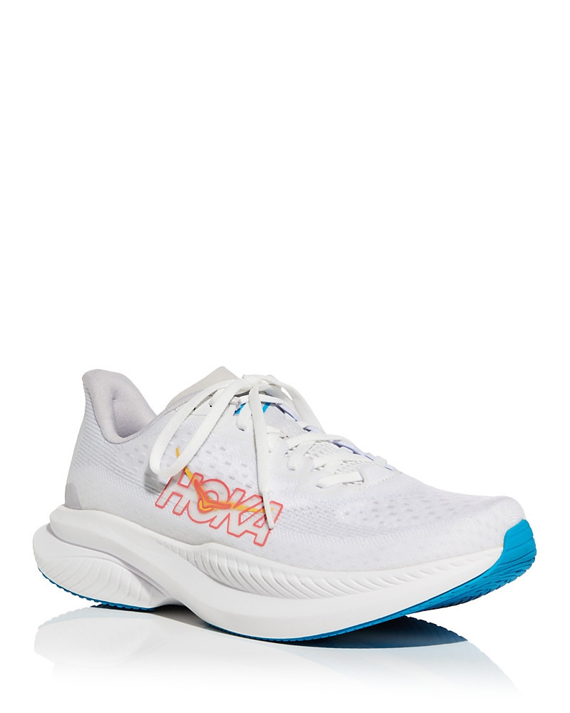 Hoka Women's Mach 6 Low Top Sneakers in White | Bloomingdale's (US)