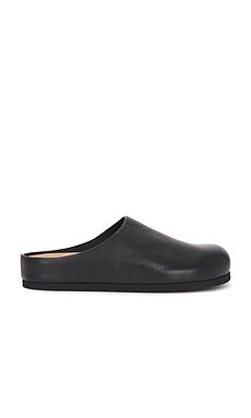 Common Projects Leather Clog in Black from Revolve.com | Revolve Clothing (Global)
