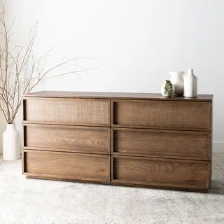 SAFAVIEH Couture Zeus Contemporary 6-drawer Wood Dresser | Bed Bath & Beyond