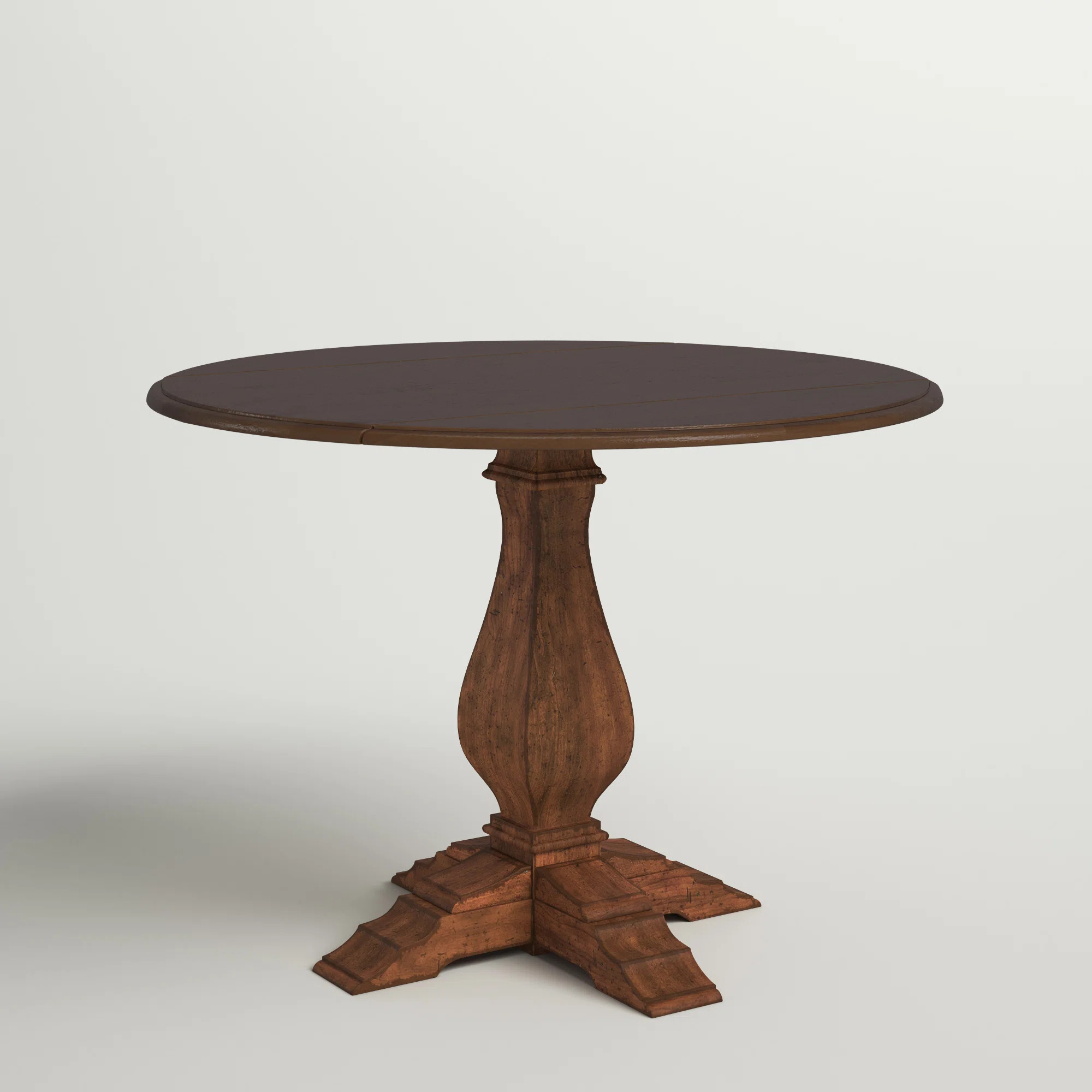 Three Posts™ Knaack Round Drop Leaf Dining Table & Reviews | Wayfair | Wayfair North America