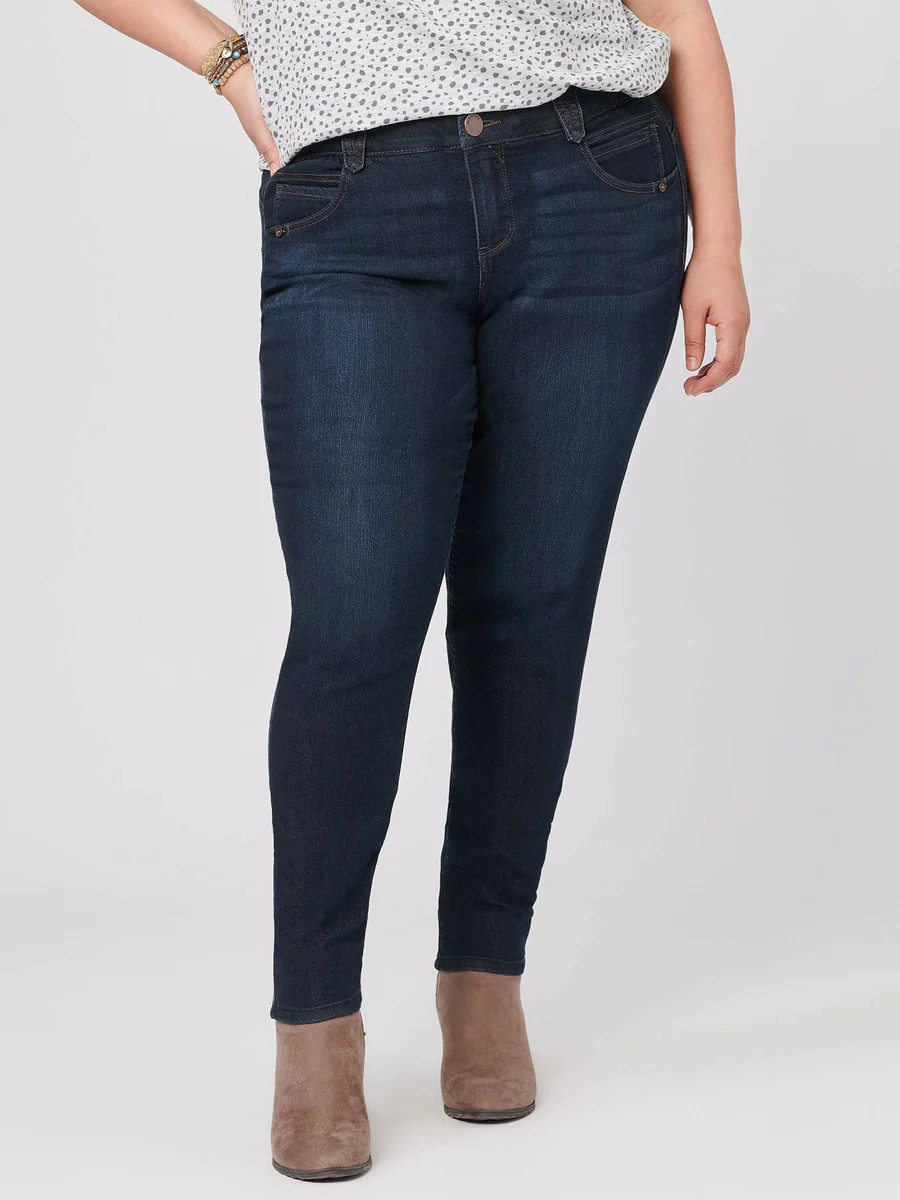 Dark Indigo "Ab"solution® Booty Lift Plus Jegging Jeans | Democracy Clothing