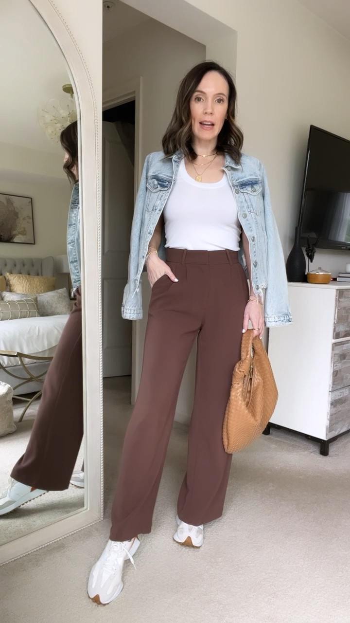 How To Style Wide Leg Jeans - alittlebitetc