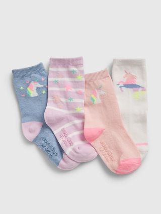 Toddler Unicorn Socks (4-Pack) | Gap (US)