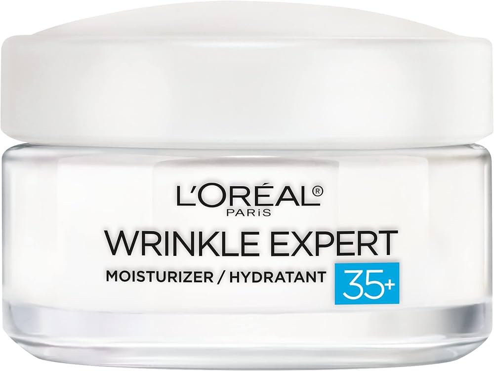 L'Oreal Paris Wrinkle Expert 35+ Anti-Aging Face Moisturizer with Collagen 1.7 oz | Amazon (US)