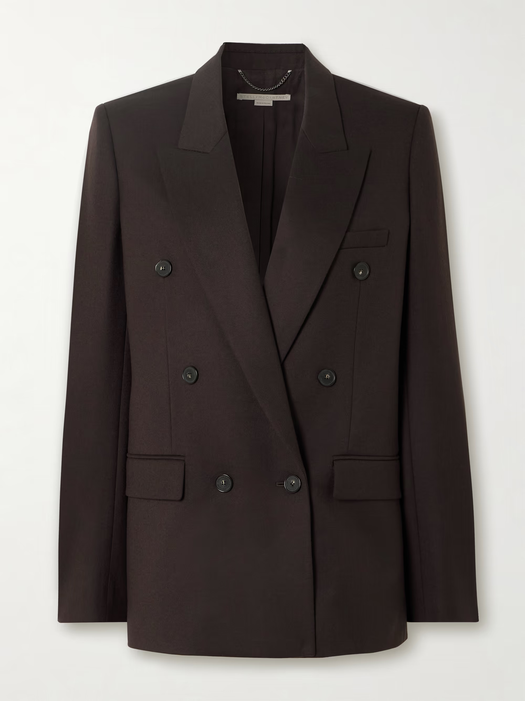 Doubled-breasted oversized wool blazer | NET-A-PORTER (UK & EU)
