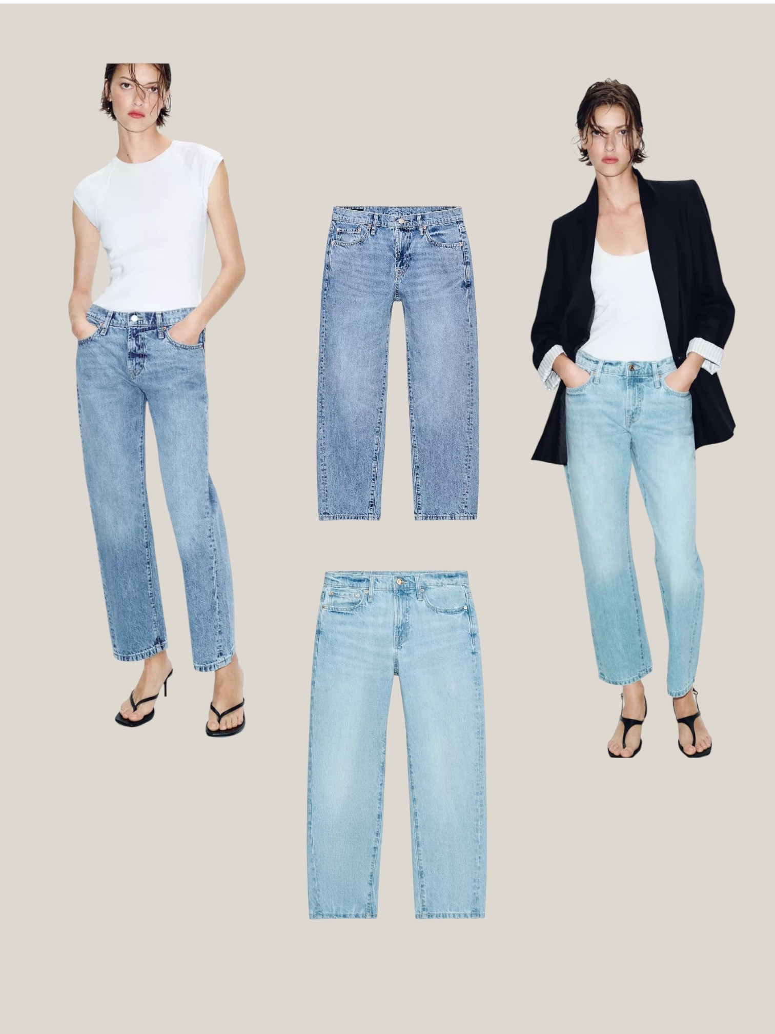 Love these jeans from @zara - perfect for Spring/Summer 🤍

#LTKstyletip #LTKover50style #LTKspring