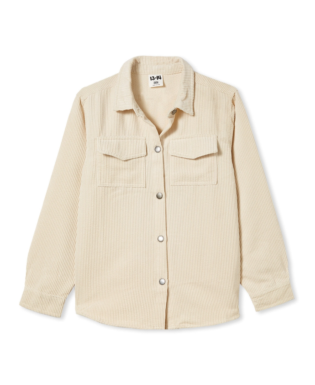 Big Girls Poppy Cord Shacket | Macys (US)