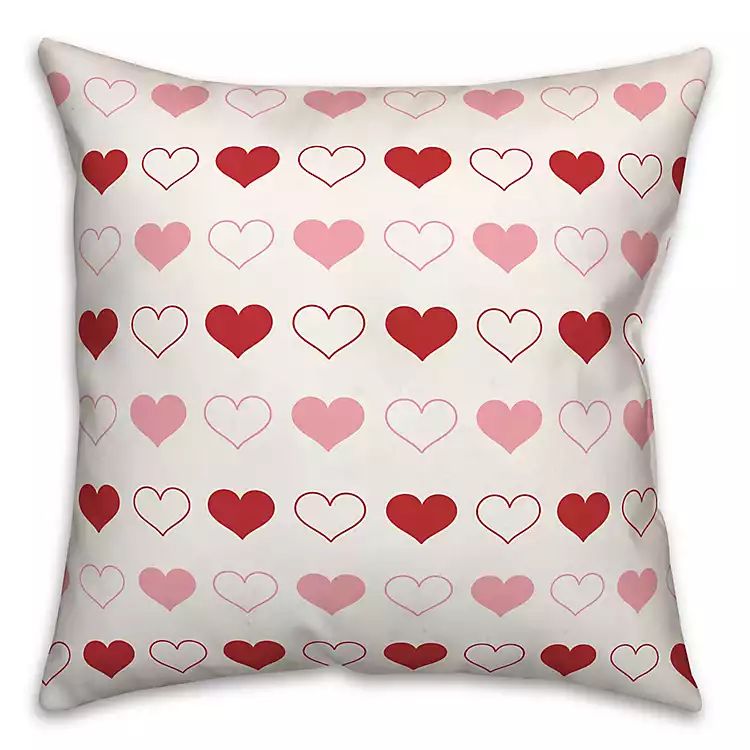 Multi Heart Valentine Pillow | Kirkland's Home