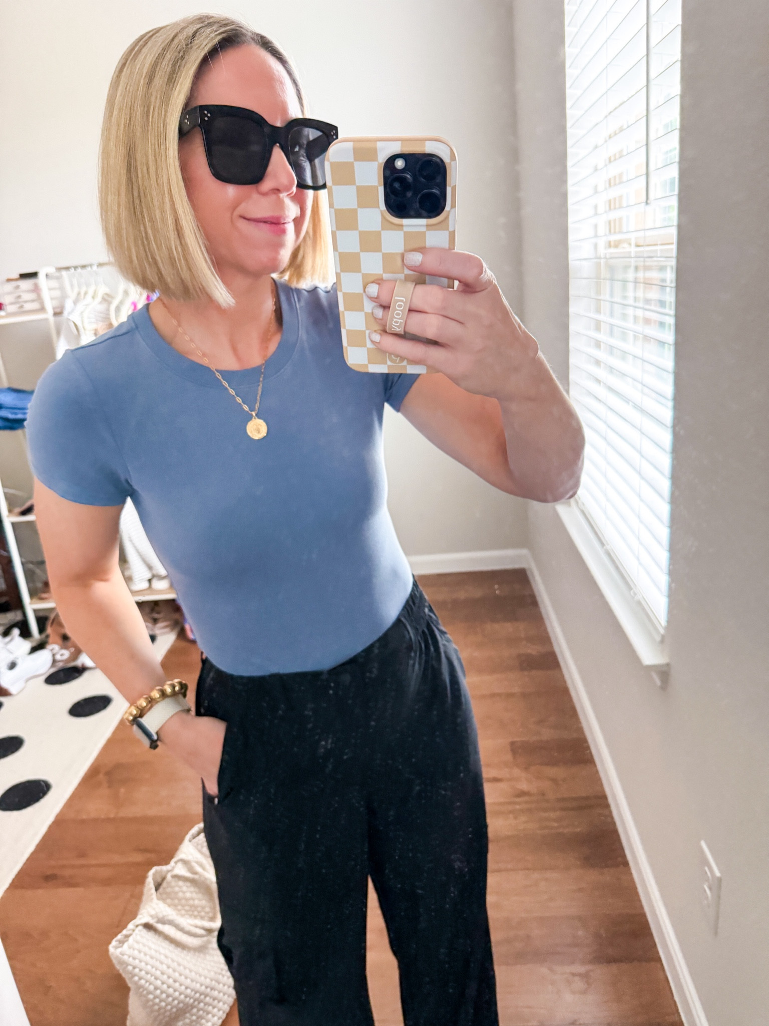 Bodysuit size small - comes in a pack of pretty colors 

Linked similar cargo pants from same retailer 

Adidas samba sneakers 

Purse 

Gold jewelry 
Casual outfit / casual look / spring outfit 

#LTKfindsunder50 #LTKsalealert #LTKover40