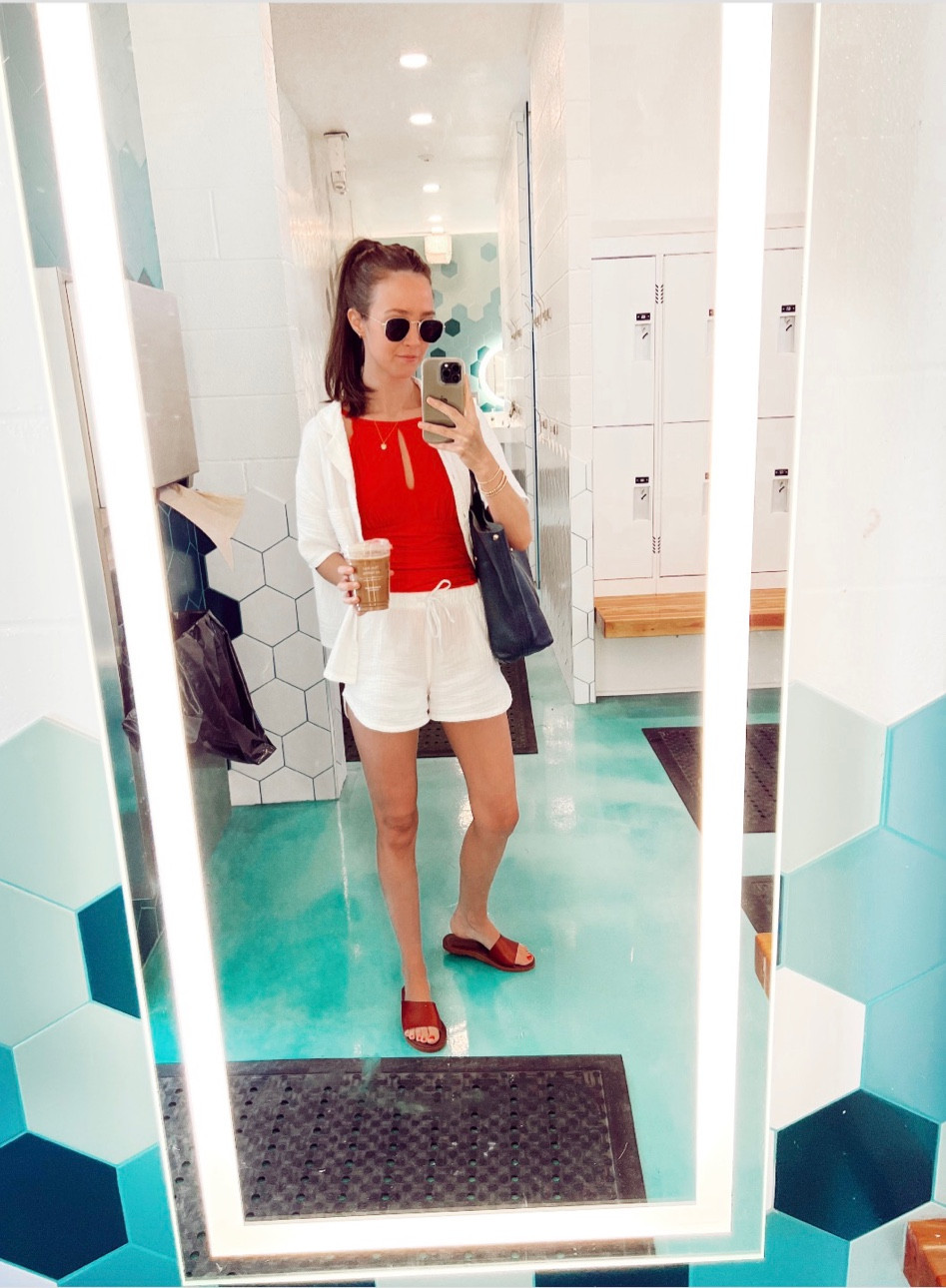 This target set is the perfect set to go from pjs to the pool! #targetset #momstyle #poolstyle 

#LTKswim #LTKunder50 #LTKstyletip