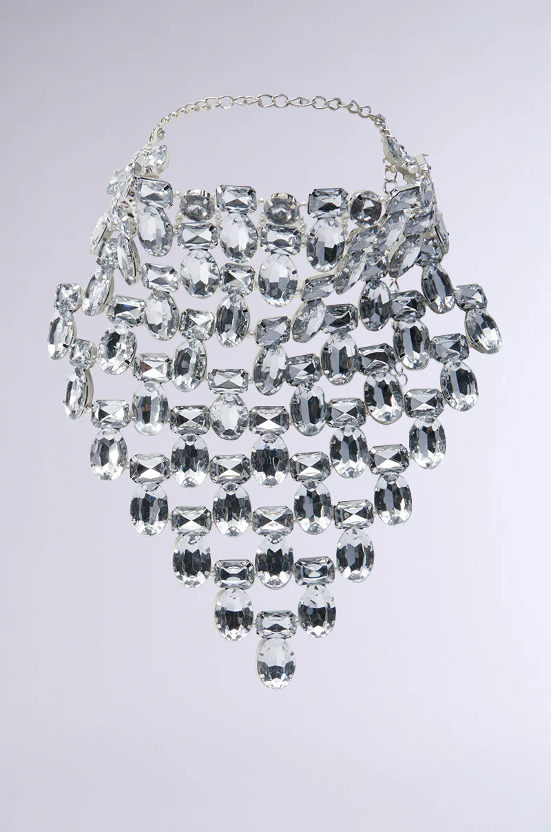 PAY MY BILLS NECKLACE IN SILVER | AKIRA