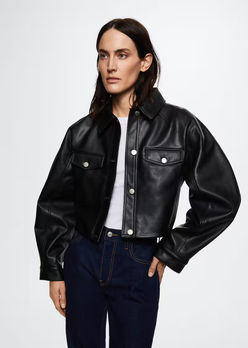 Search: Leather shirt (78) | Mango USA | MANGO (US)