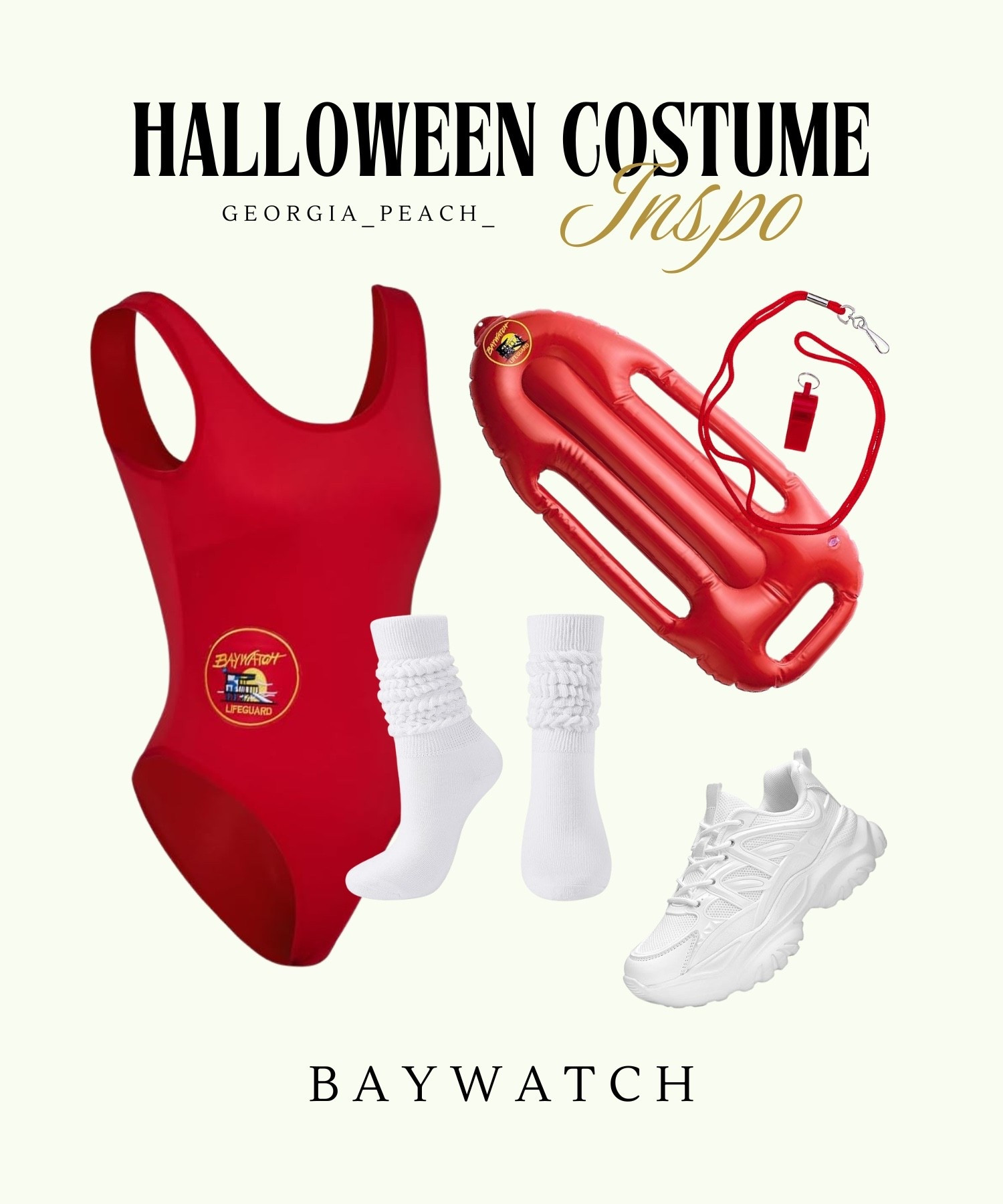 Baywatch Halloween Costume Outfit Inspo #halloweencostume #costumeinspo #costumeideas #baywatchcostume #lifeguardcostume #styledcostume 

#LTKStyleTip #LTKFindsUnder50 #LTKHalloween