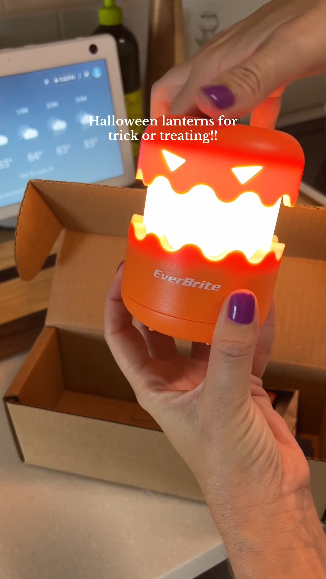 pumpkin lanterns for trick or treating! found these on Amazon & bringing them to all our Halloween festivities 

#LTKSeasonal #LTKFamily #LTKKids