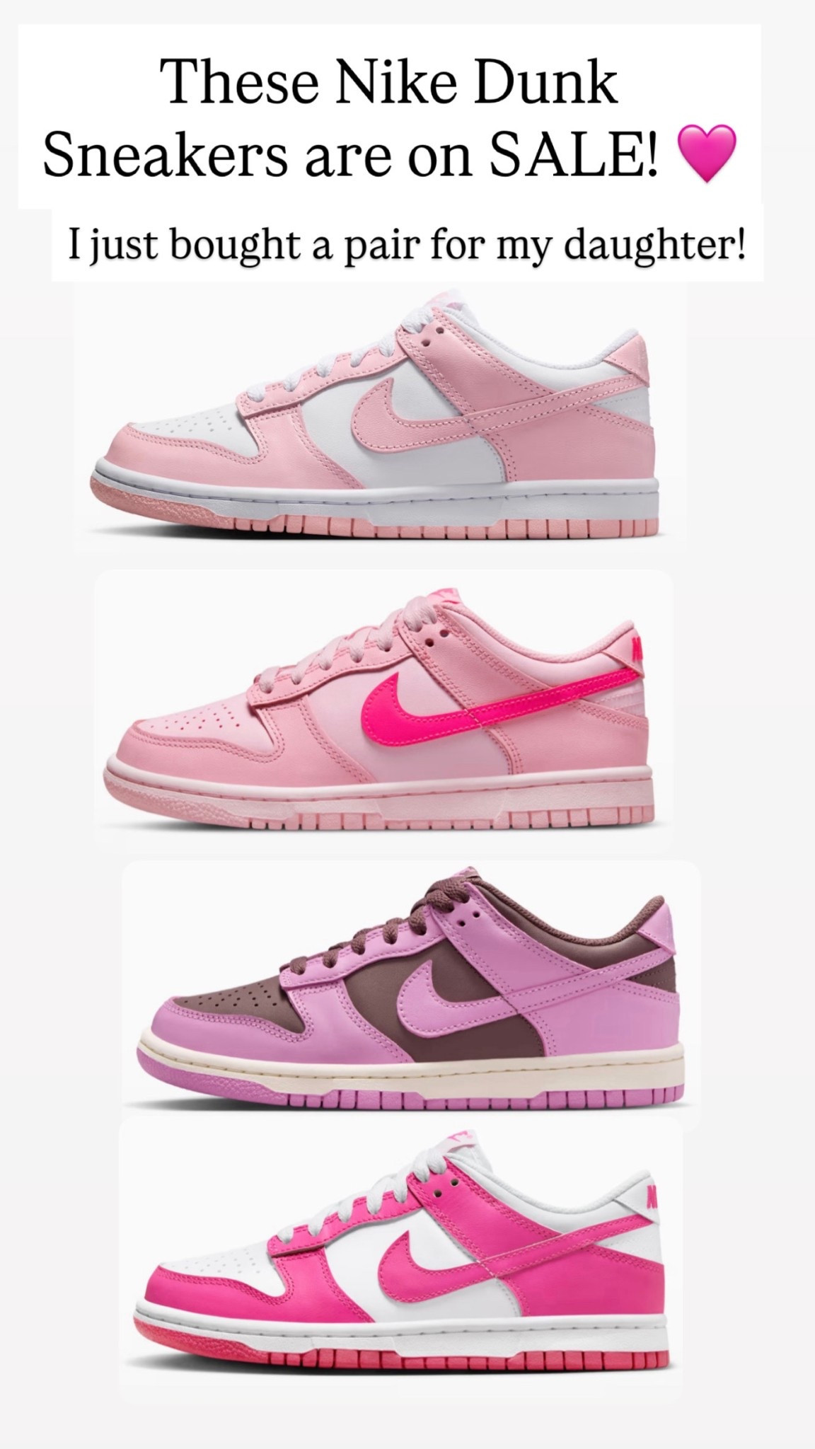 These Nike dunk sneakers are on sale! 

#LTKKids #LTKSaleAlert