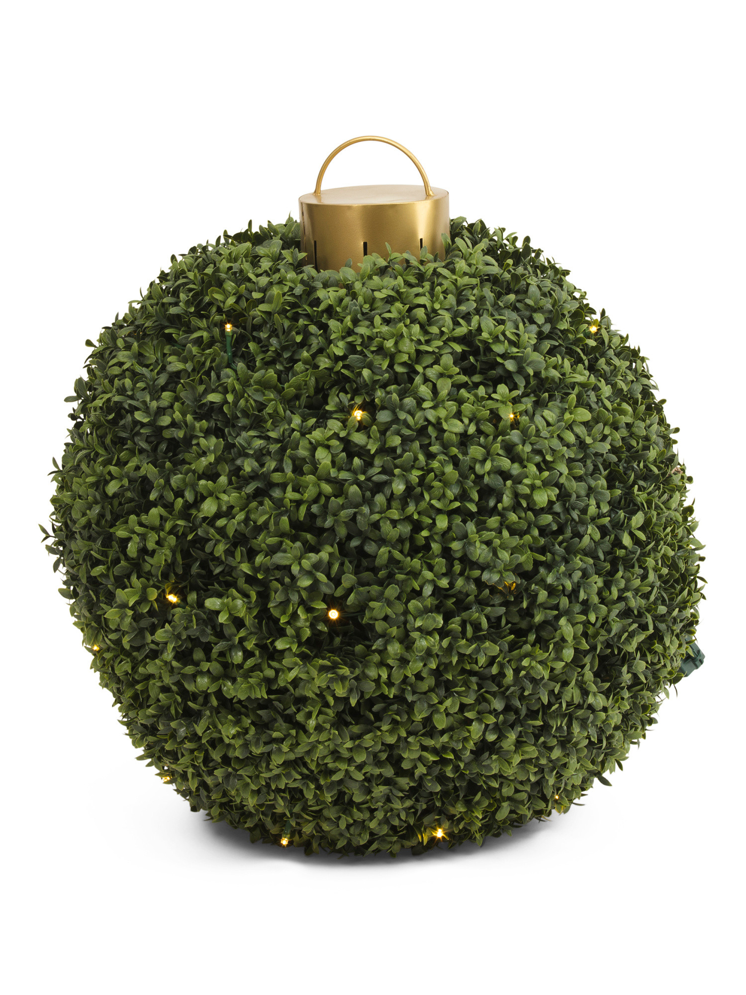 Outdoor Safe Led Boxwood Ornament | TJ Maxx