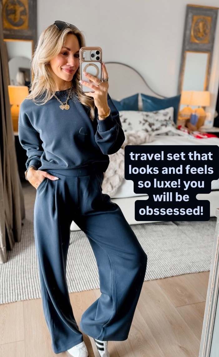 Travel set that feels SO luxe 😍

#LTKPetite #LTKootd #LTKTravel