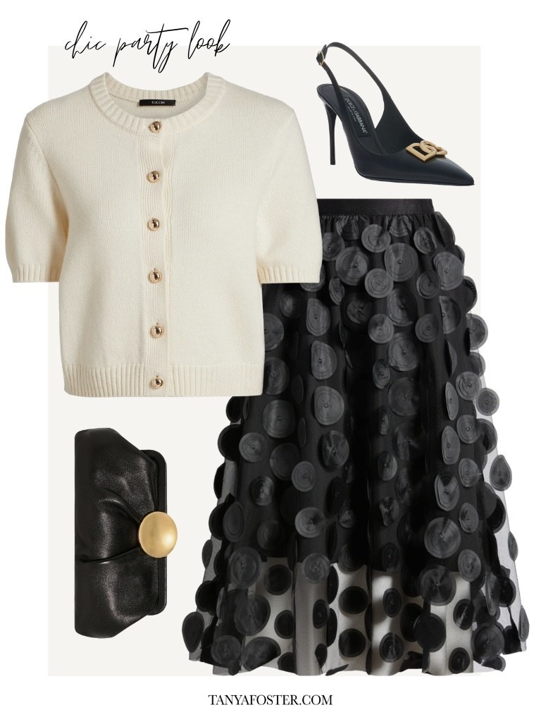 Chic party look for fall or even the holidays! Skirt comes in 3 colors 

#LTKParties #LTKSeasonal #LTKStyleTip