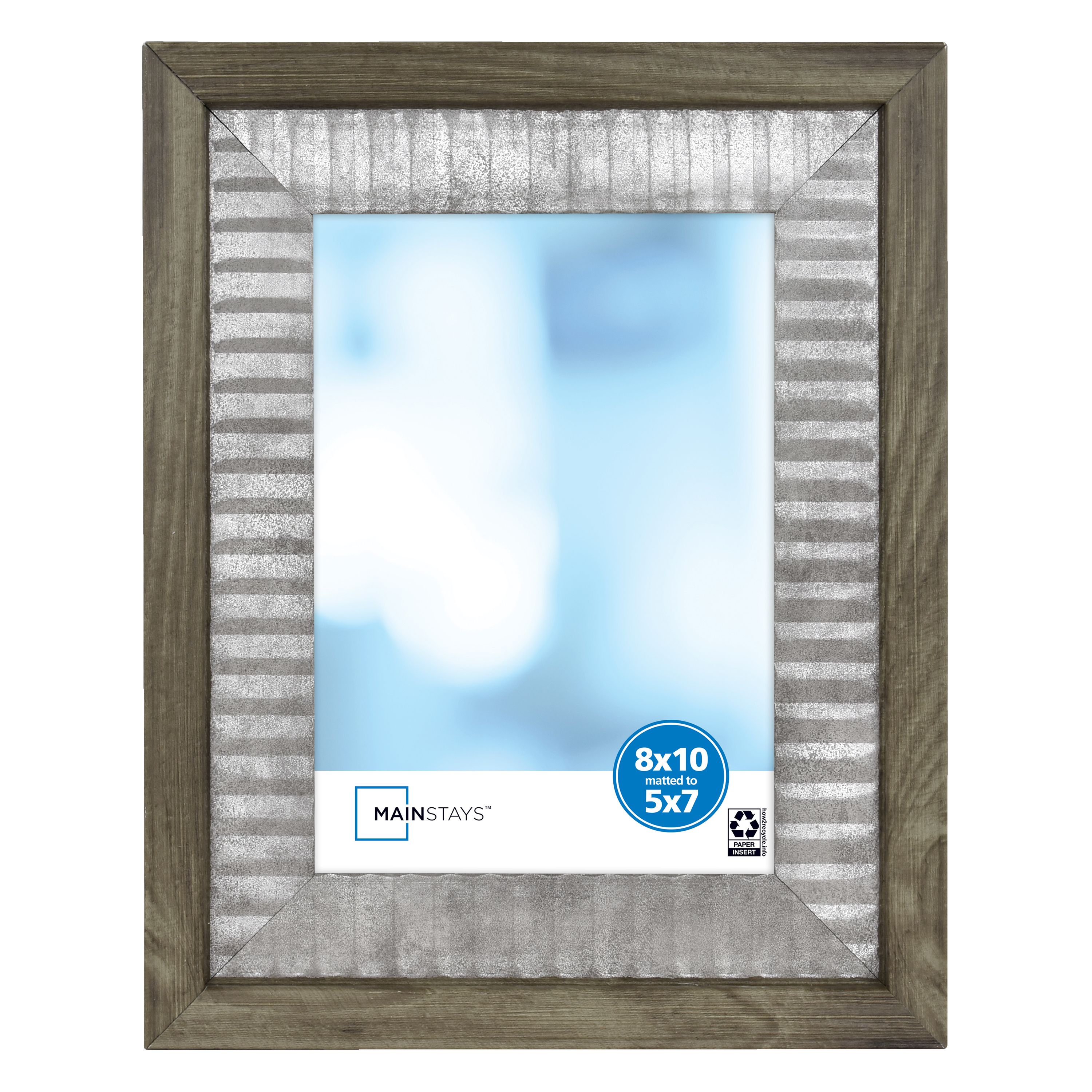 Mainstays 5x7 Rustic Farmhouse Picture Frame | Walmart (US)