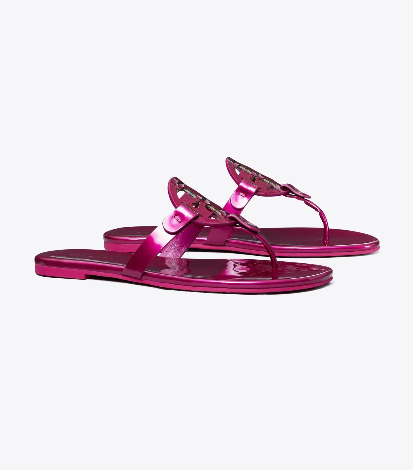 MILLER SOFT PATENT LEATHER SANDAL | Tory Burch (US)