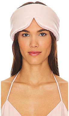 LUNYA Washable Silk Sleep Mask in Delicate Pink from Revolve.com | Revolve Clothing (Global)