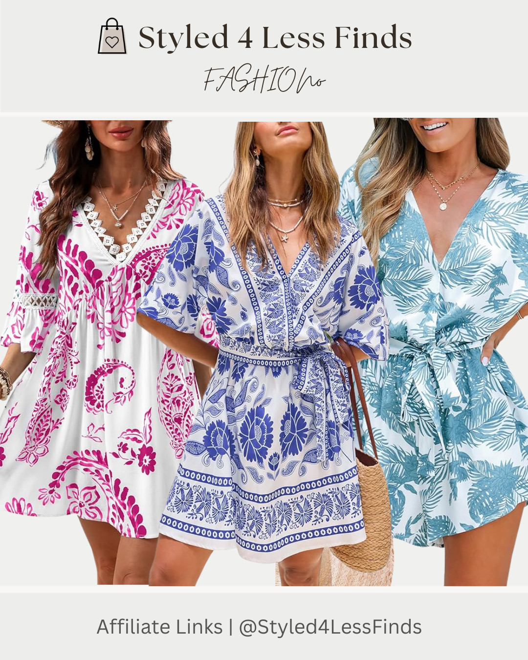 ☀️ Beach Days & Breezy Dresses ☀️

Nothing says summer style quite like an easy, lightweight beach dress! Whether you're heading to the beach, grabbing lunch by the water, or packing for vacation, these pretty prints make getting dressed effortless while still looking put together.

✨ Style Tip: Add a woven tote, simple sandals, and layered gold jewelry to instantly elevate a casual beach dress. The mix of natural textures and accessories creates that polished resort-inspired look without any extra effort.

These gorgeous finds are perfect for warm-weather days and are budget-friendly too!

#LTKcanada #LTKdresses #LTKover50style