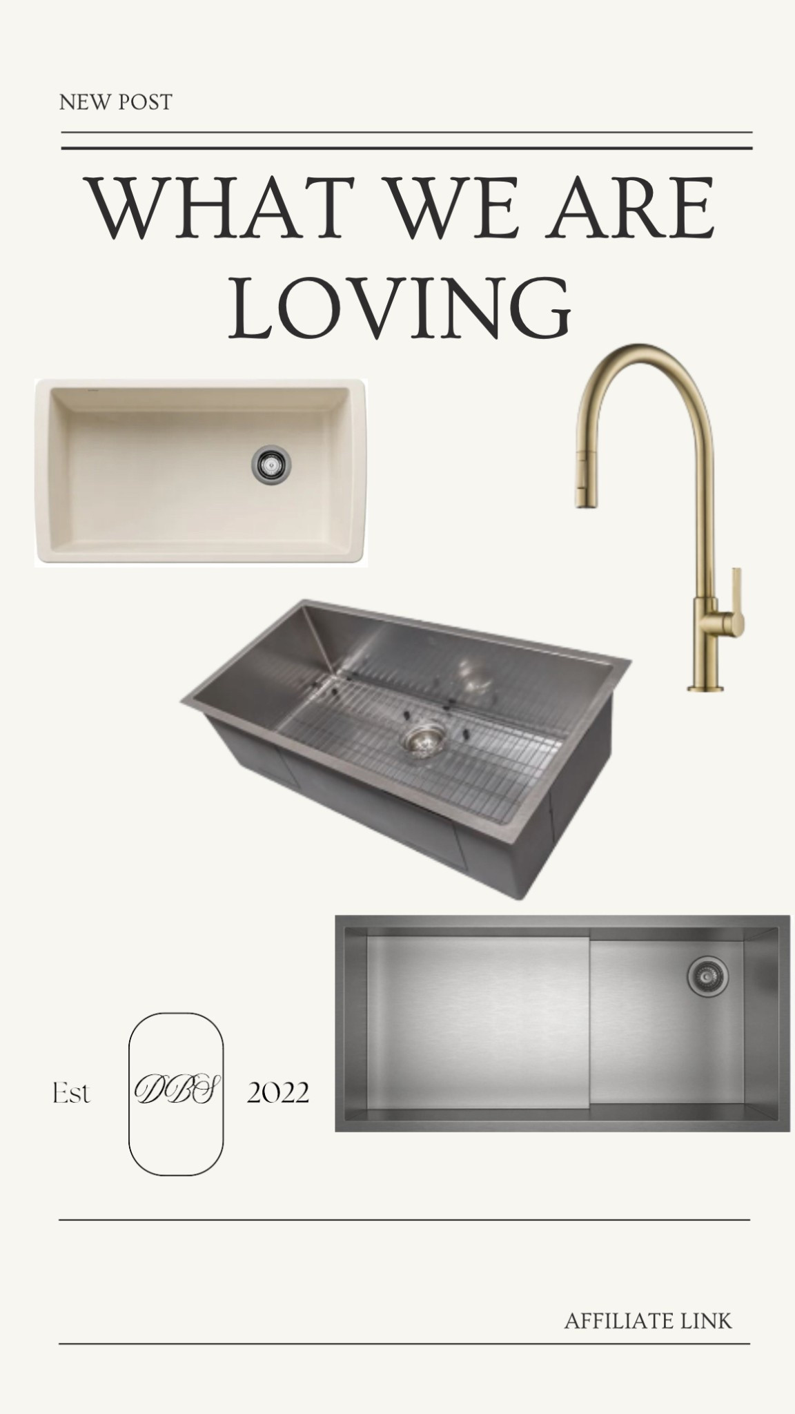 What we are loving kitchen edition 🤎 

Kitchen, sinks, faucet, stainless steel sinks 

#LTKHome