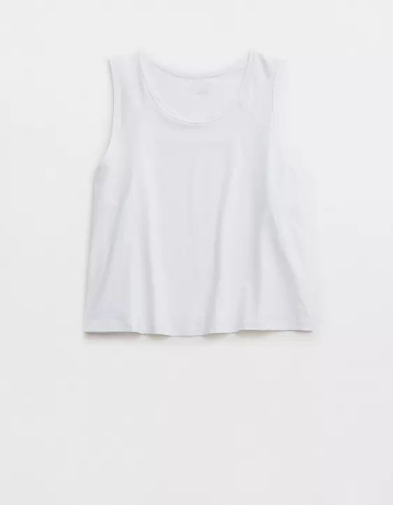OFFLINE By Aerie Sweat Sesh Cropped Tank Top | Aerie