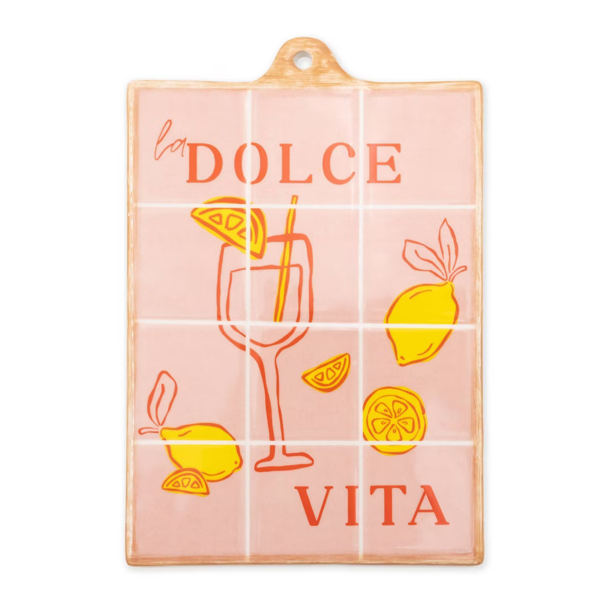 Ceramic Wall Decor Board Dolce Vita - Bullseye's Playground™ | Target