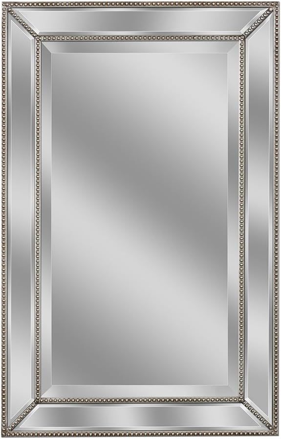 Head West 1228 Wall Mirror, 24 X 36, Silver | Amazon (US)