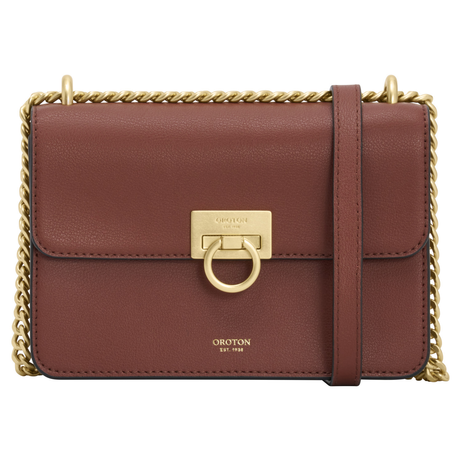 Yvette Small Clutch Bag Russet | Oroton