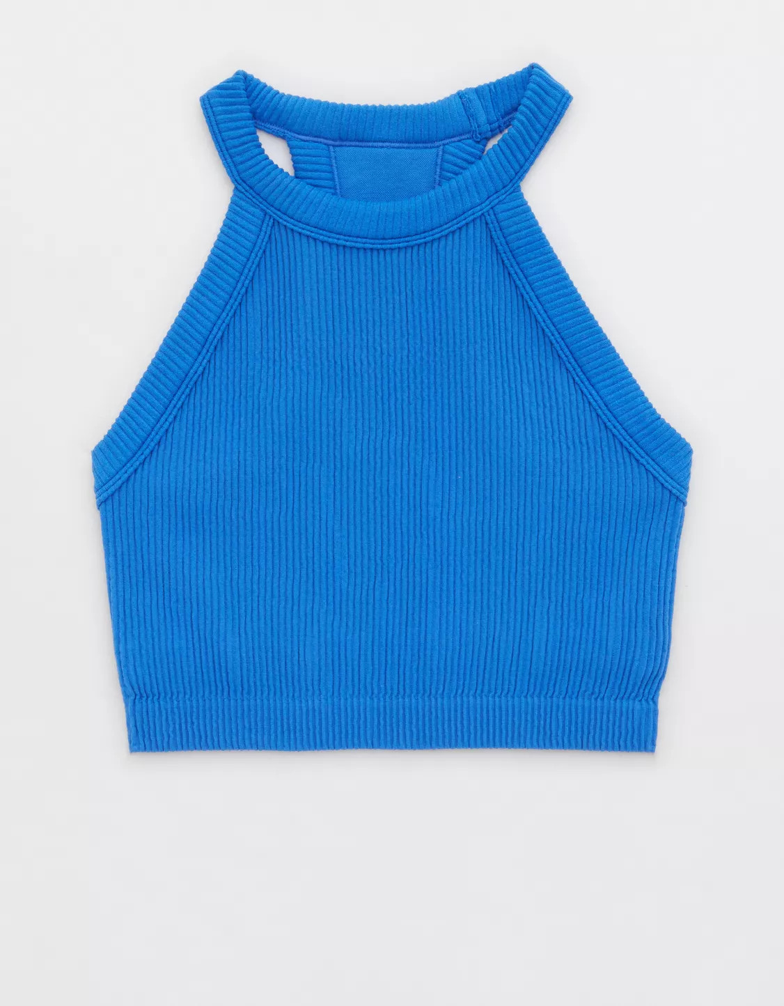 Aerie Seamless High Neck Longline Bralette | Aerie