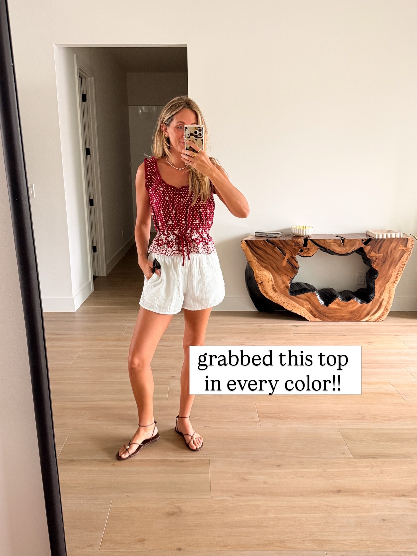 Target button tank top

#LTKSeasonal #LTKootd #LTKmomlife