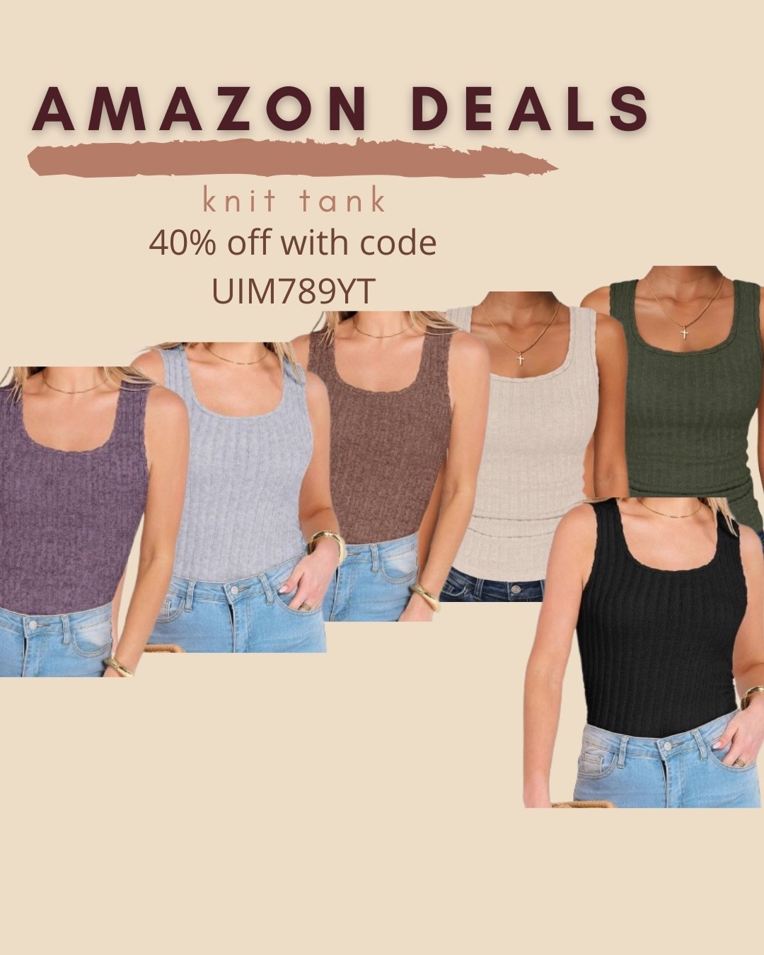 Only $6 ends 12/16

Anrabess
Amazon fashion
Amazon deals
Knit tank


#LTKFindsUnder50 #LTKSaleAlert
