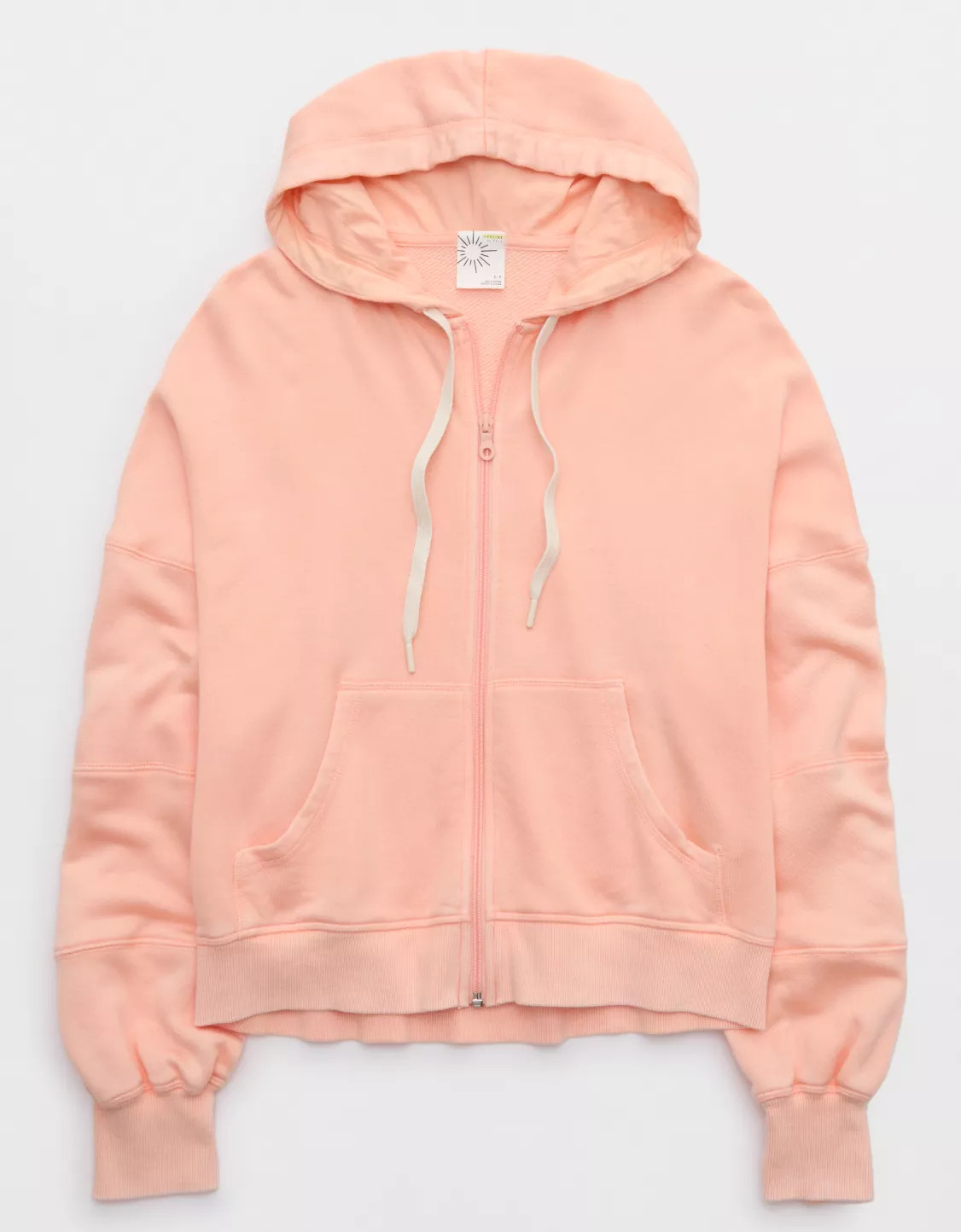 OFFLINE By Aerie Keep It 100 Terry Full Zip Hoodie | Aerie