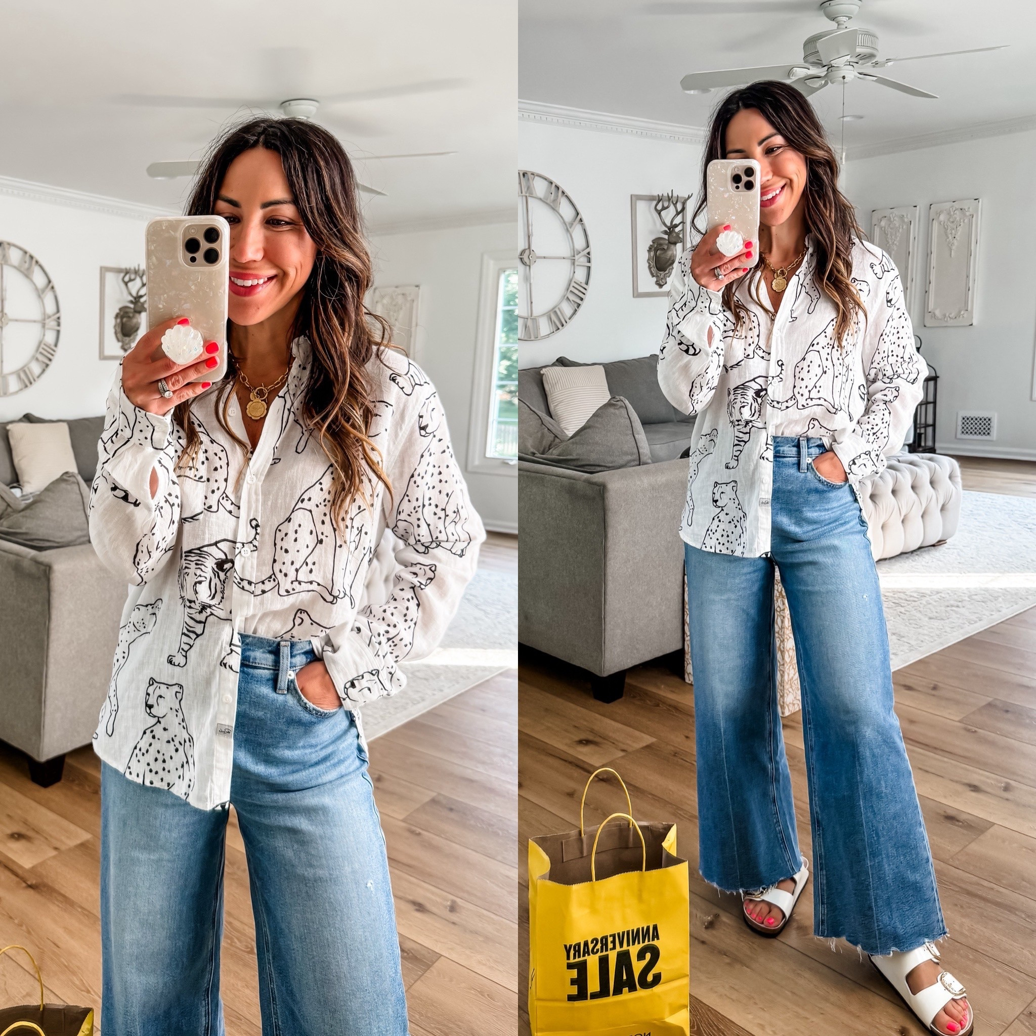 Small top, 26 jeans, Nordstrom anniversary sale, nsale 

#LTKOver40 #LTKSaleAlert