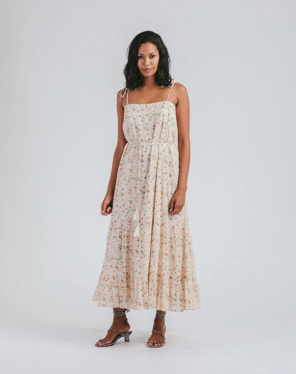 Shop India Midi Dress Victorian Floral | Cleobella | Cleobella LLC