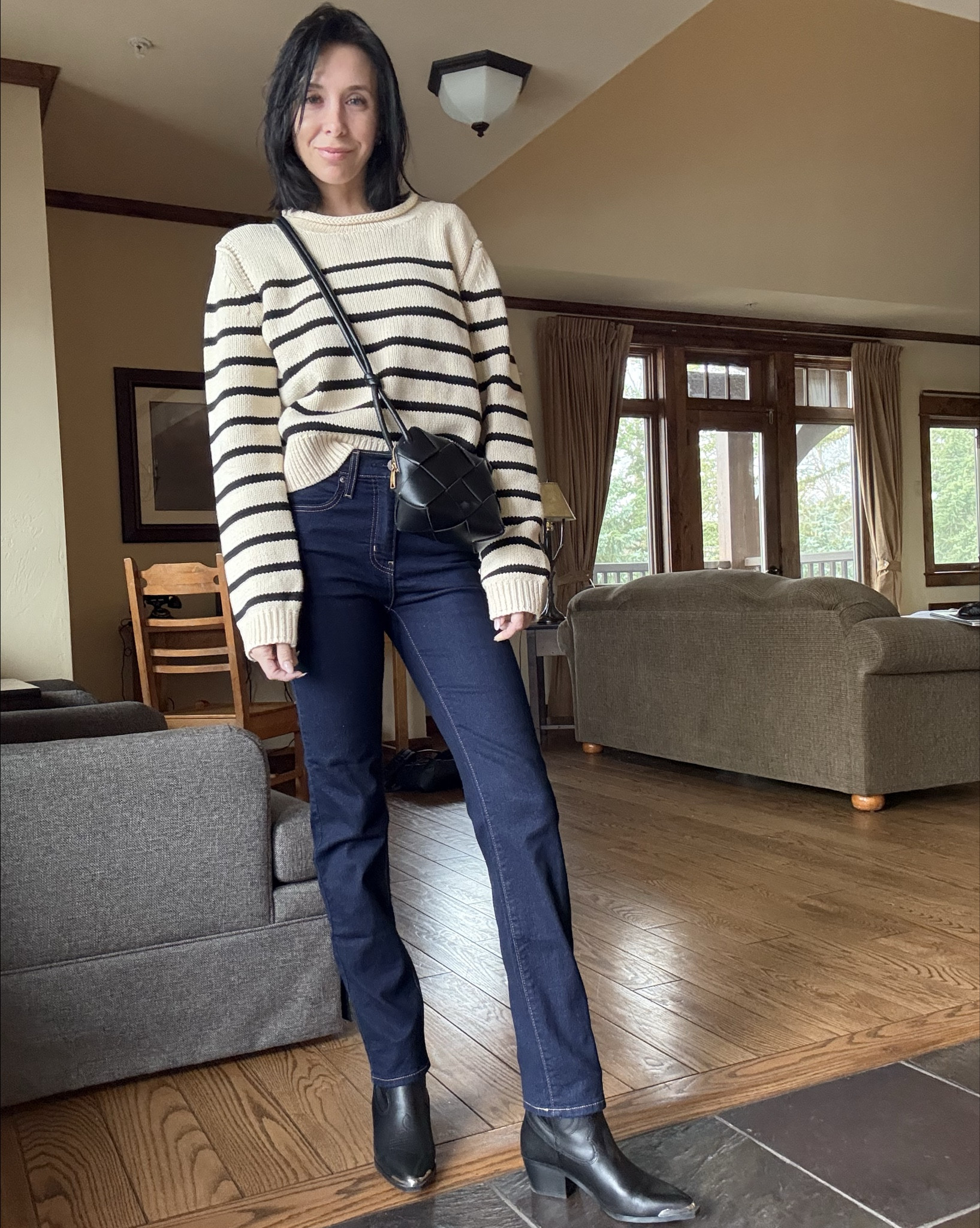 Easy, cute and casual #malfit #outfitideas #everydayoutfit #casualoutfit #whatiwore #ootd #outfitinspo #everydaystyle #neutraloutfit #denim #amazon #amazonfinds #sweater 

#LTKootd #LTKgrwm #LTKTravel