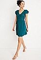 Teal Lace Bodice Skater Dress | Maurices