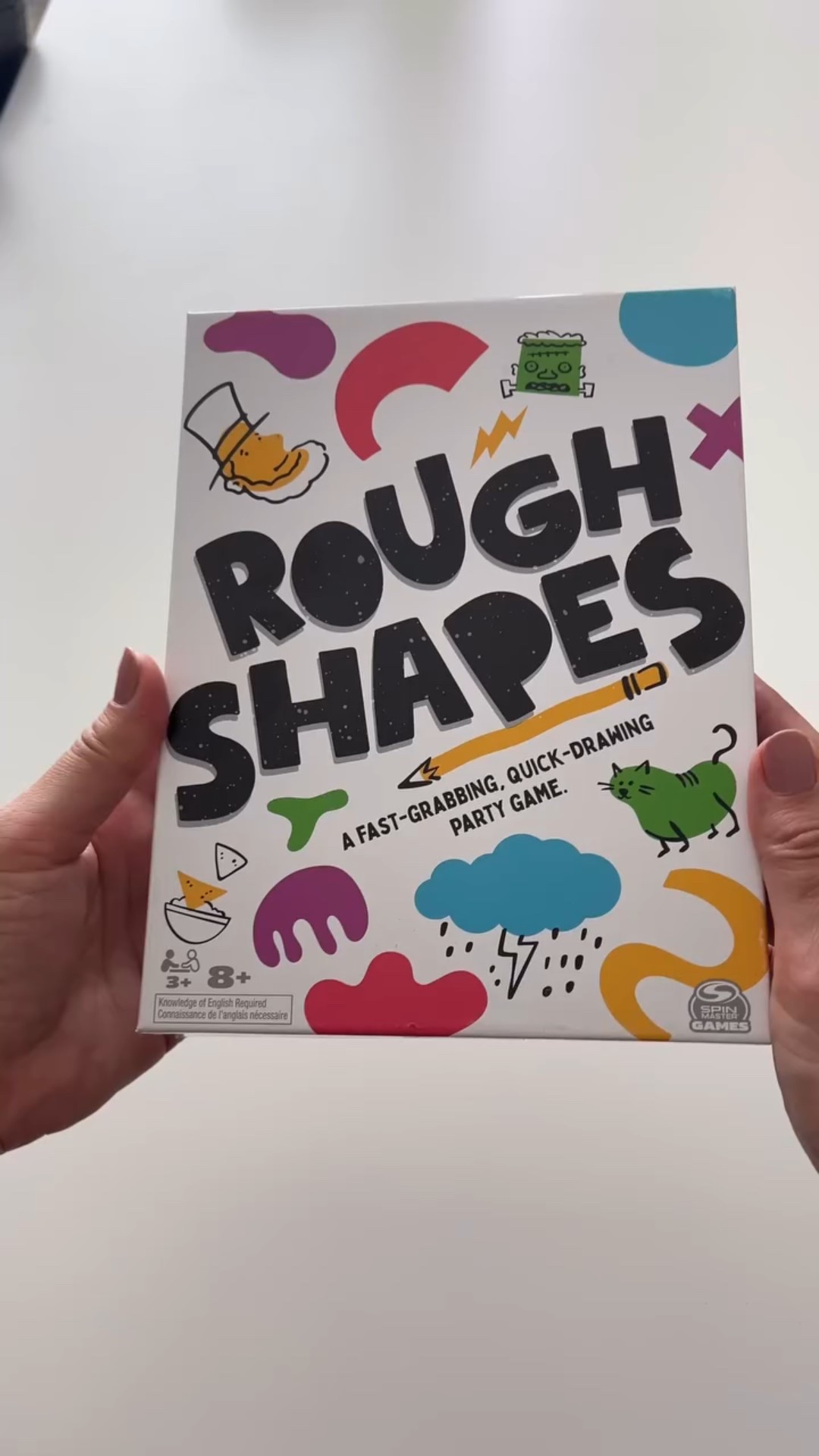 Here is our new family game - Rough Shapes by @spinmastergames

This game is for kids 8+ and everyone else, is so easy to play and it’s so much fun.
This fast-paced  quick-drawing game includes grabbing a shape, drawing, and guessing

The game is brand new and available on Amazon, go check it out; https://amzn.to/4iG4YOf

#spinmastergames
#roughshapes
#gifted