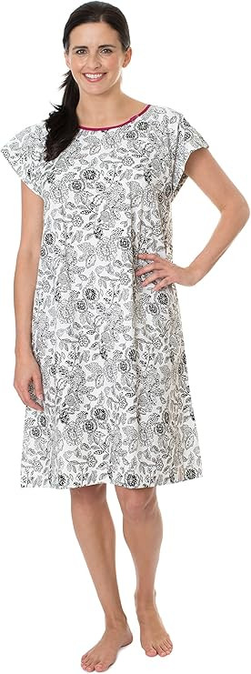 Gownies - Designer Hospital Patient Gown, 100% Cotton, Hospital Stay | Amazon (US)